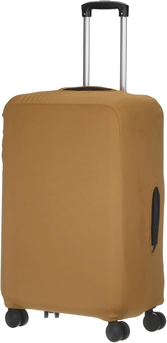 uxcell Travel Luggage Cover, Washable Suitcase Covers for Luggage Anti-scratch Suitcase Protector Elastic Baggage Protective, Fits 26-28 Inch Suit Case, Coffee