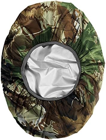 Silfrae Waterproof Rucksack Cover Backpack Rain Cover 30L-100L for Travel Climbing Hiking (Leaf Camo, 70L-80L)