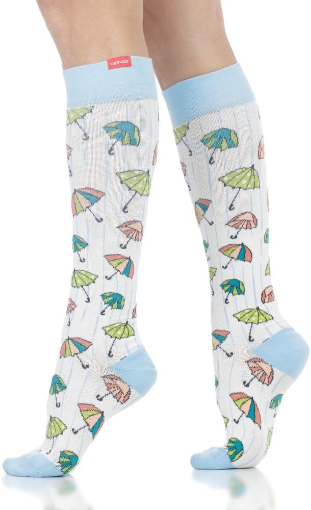 VIM & VIGR Cotton Graduated Compression Socks
