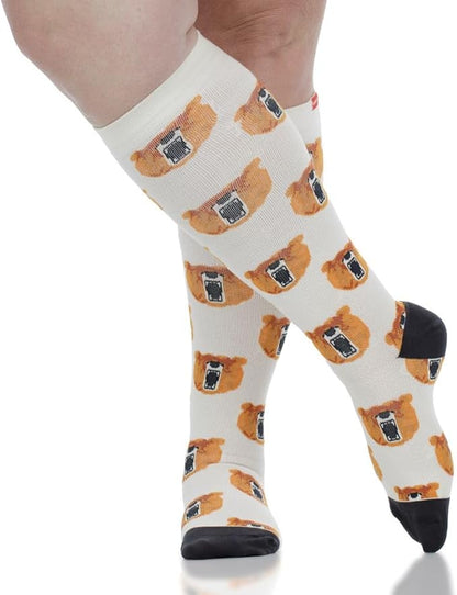 VIM & VIGR Cotton Graduated Compression Socks