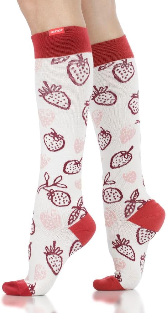 VIM & VIGR Cotton Graduated Compression Socks