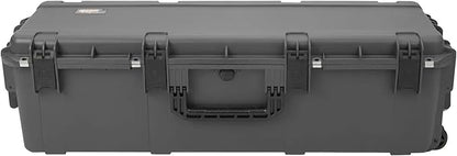 SKB Hard Protective Storage Case, Foam, Wheels for Equipment, iSeries 42" x 13" x 12", Dark Gray