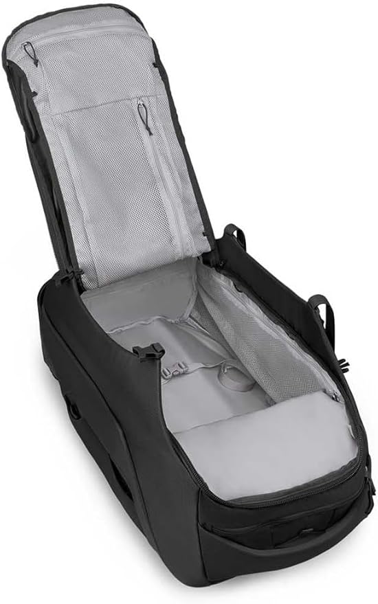 Osprey Sojourn 25"/60L Wheeled Travel Backpack with Harness, Black