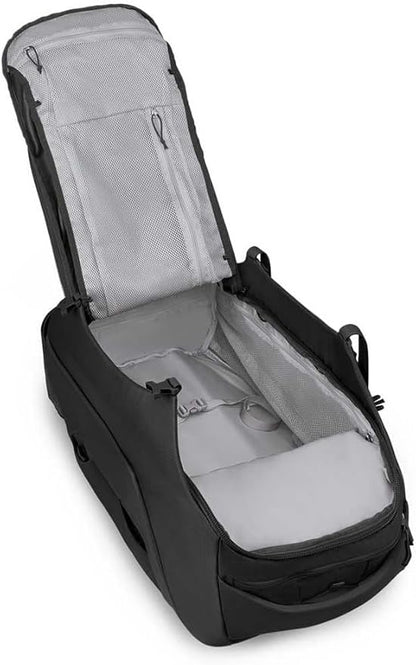 Osprey Sojourn 25"/60L Wheeled Travel Backpack with Harness, Black