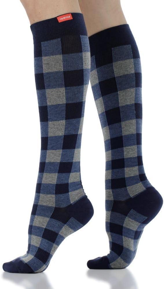 VIM & VIGR Cotton Graduated Compression Socks