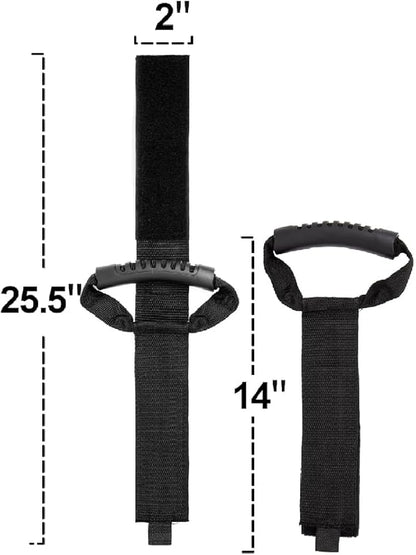 130lbs Cord Holder Storage Straps - 4 Pcs - Storage Wrap Holder Extension Hook and Loop Cord Hose Organizer Strap with Carrying Handle