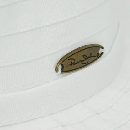 Panama Jack Women's Ribbon Floppy Packable Sun Hat, 4" Big Brim