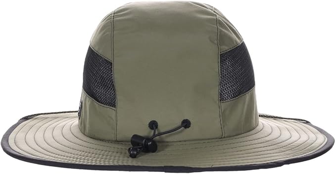 Panama Jack Men's Sun Hat - Nylon Boonie Bucket, Packable, 3 1/4" Big Brim, UPF 50+ UVA/UVB Sun Protection