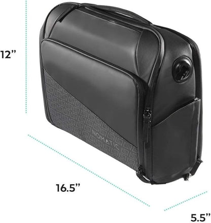 NOMATIC Messenger Bag - Formal Laptop Computer Bag - Crossbody Shoulder Bag for Travel, School and Work Bag (Black)