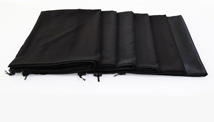 Extra Large Laundry Bag 6 Pack, Travel Laundry Bags with Drawstring Closure, 30"x40", for college, dorm and apartment dwellers (6Pcs Black)