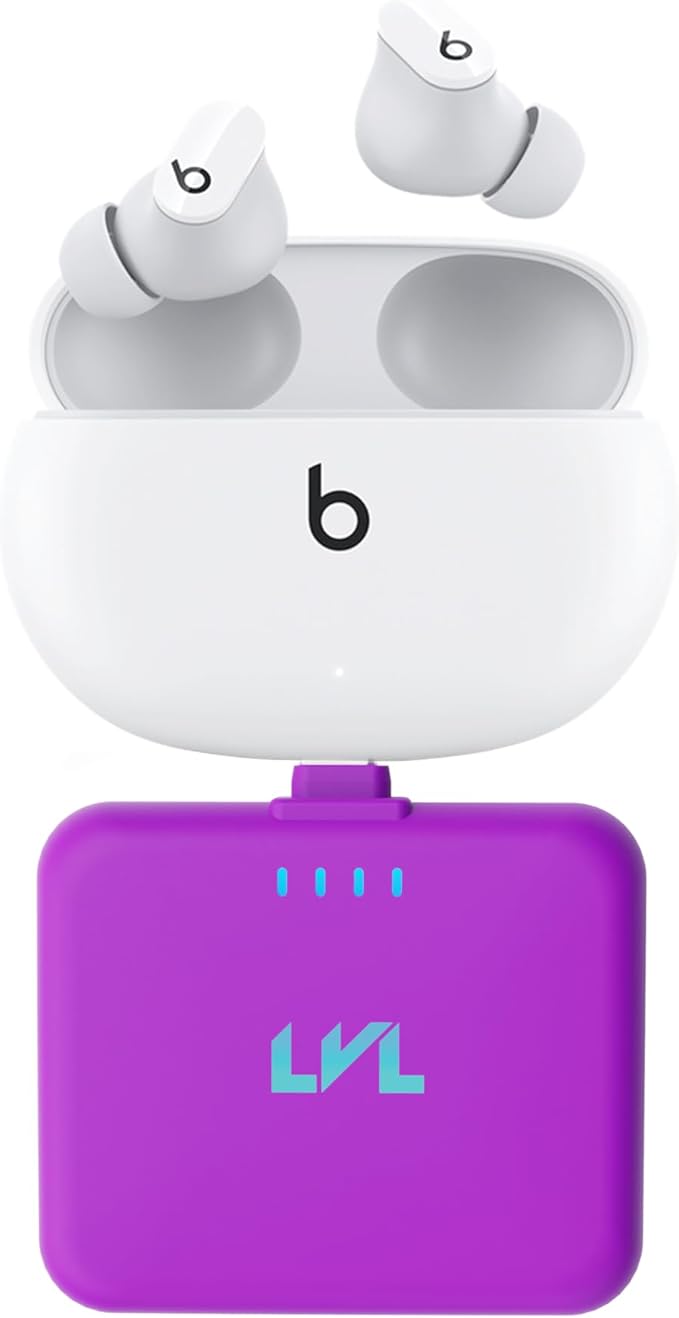 Spark Portable Charger for iPhone 17/16/15 USB C 2500mAh Power Bank with LED Indicators 2.4A Fast Charging Mini Portable Charger with Pass Through Technology LVL 25 (Purple)