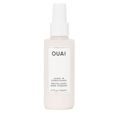 OUAI Leave In Conditioner & Heat Protectant for Hair - Prep Hair for Styling or Use as Detangling Spray to Fight Frizz & Flyaways - No Parabens, Sulfates or Phthalates (4.7 oz)