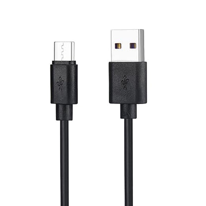 Smays USB to USB C Cable 6ft 5-Pack, Type C Phone Charger Cord Bulk, Black