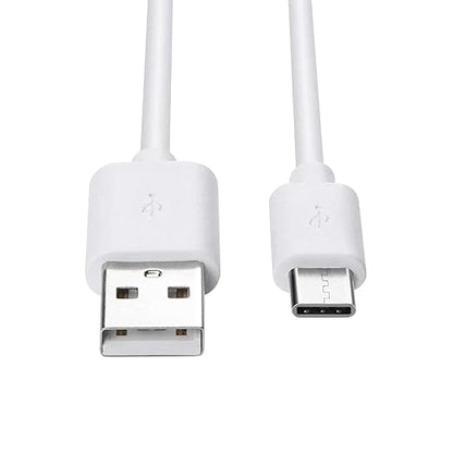 Smays USB to USB C Cable 3ft 5-Pack, Type C Phone Charger Cord Bulk, White