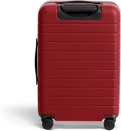 Away Bigger Carry-On Luggage, Lightweight Hardside Large Suitcase with Spinner Wheels, TSA Lock, Airline Approved, Tango Red