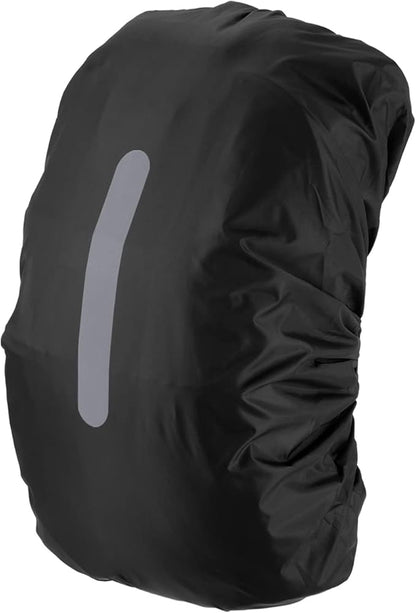 PATIKIL Waterproof Backpack Rain Cover, Non-Slip Backpack Cover with Vertical Reflective Strap Stay Dry for Hiking, Camping, Hunting
