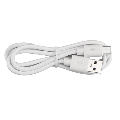 Smays USB to USB C Cable 6ft 5-Pack, Type C Phone Charger Cord Bulk, White