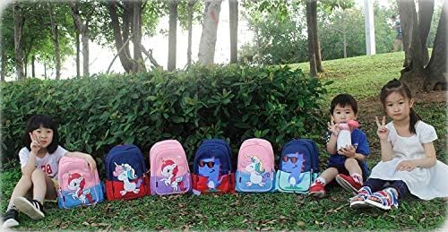 11 Inch Kids Small Toddler Preschool Travel Backpack Cool Cute Cartoon Daypack （Dinosaur Blue）
