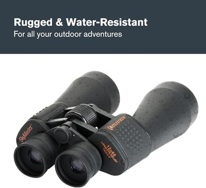 Celestron SkyMaster 12x60 Binoculars – Wide-Field Long-Range and Astronomy Binoculars – Includes Carrying Case – Multi-Coated Optics