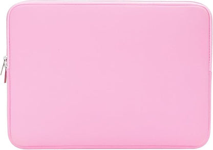 RAINYEAR 14 Inch Laptop Sleeve Case Protective Soft Padded Zipper Cover Carrying Computer Bag Compatible with 14" Notebook Chromebook Tablet Ultrabook (Pink)