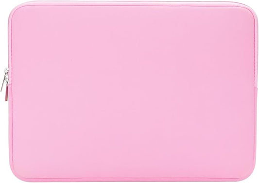 RAINYEAR 13 Inch Laptop Sleeve Compatible with 13.3" MacBook Air/Pro M1 M2 M3 M4 A3240 A3113 A2681 A2337 A1932 A2179 A2338 A1706 A1708 Carrying Computer Bag Protective Cover Case (Pink)