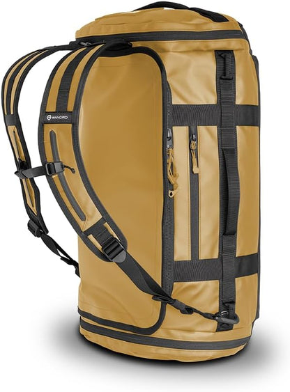 WANDRD CARRYALL 60L Dallol Yellow - Perfect Travel Essentials duffel Bag: Versatile for Traveling, Ideal Vacation & Everyday Travel Bag