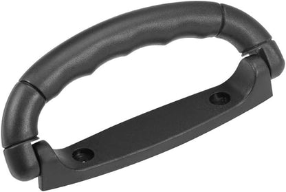 uxcell Luggage Handle Pull Plastic 4.92-Inch Length Luggage Suitcase Handle Grip Black