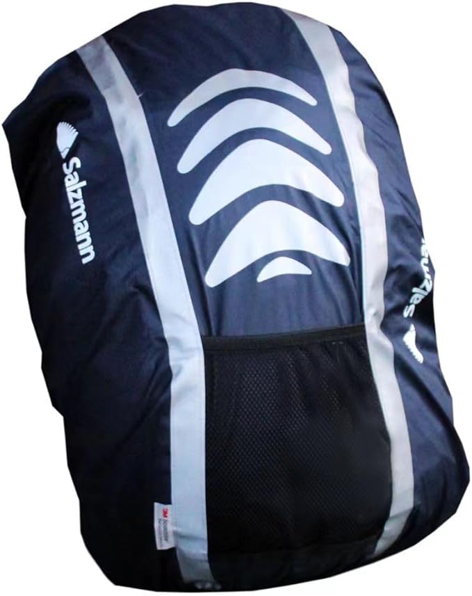 Salzmann 3M Reflective Backpack Cover | High Visibility, Waterproof & Weatherproof | Ideal for Cycling, Running & Hiking