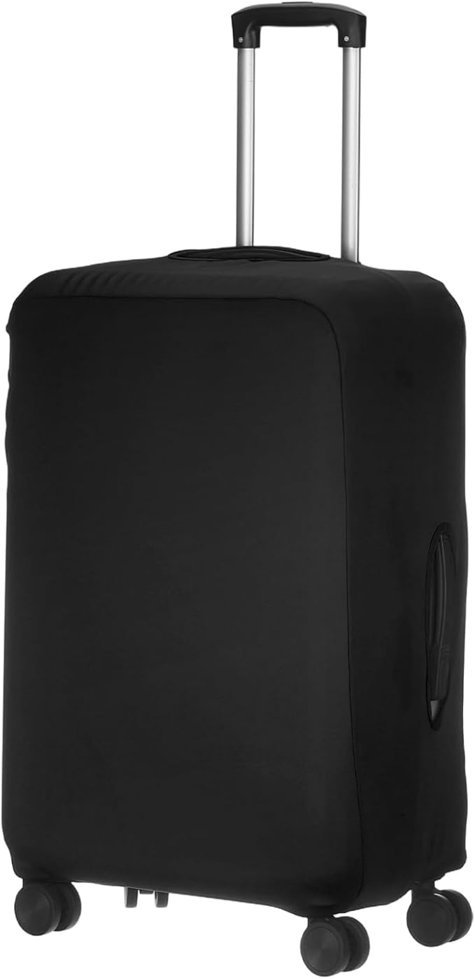 uxcell Travel Luggage Cover, Washable Suitcase Covers for Luggage Anti-scratch Suitcase Protector Elastic Baggage Protective, Fits 22-25 Inch Suit Case, Black