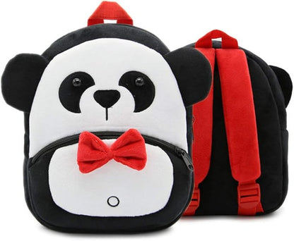 Children Toddler Preschool Backpack Plush Animal Cartoon Backpack Baby Kids School Satchel Travel Lunch Bags(Panda)