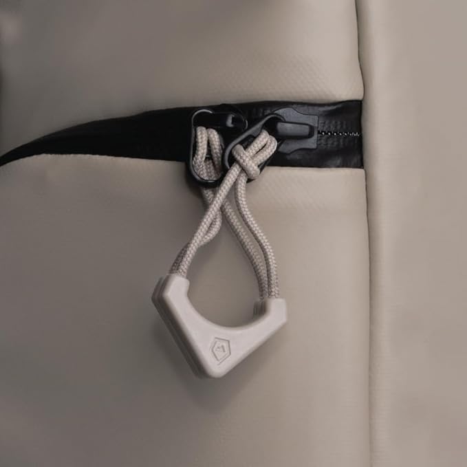 WANDRD Worryless™ Locking Zipper Pullers - Secure Your Travel Essentials - Zipper Locks for Travel Gear (Yuma Tan)