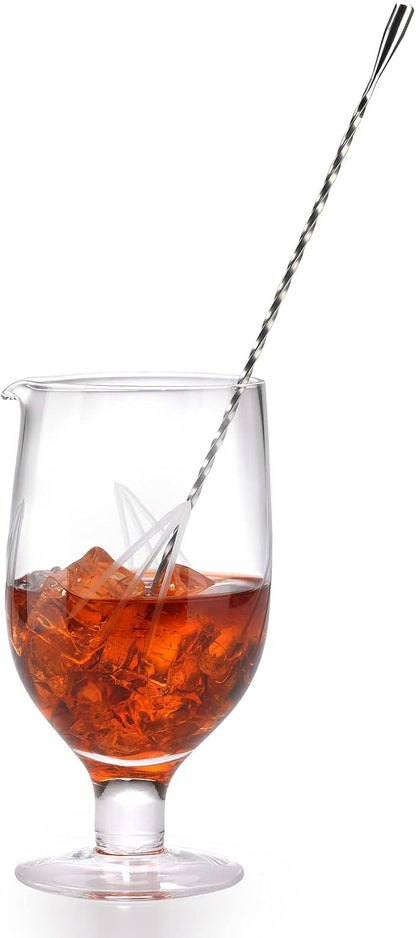 Barfly Footed Mixing Glass - 27 Oz (800 Ml)