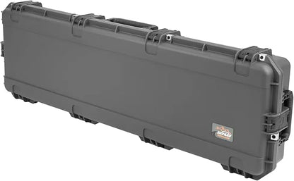 SKB Hard Protective Storage Case, Foam, Wheels for Equipment, iSeries 50" x 14" x 6", Dark Gray