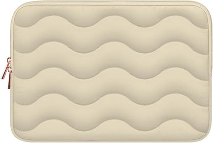 ARVOK Puffy Laptop Sleeve 15-16 inch for MacBook Air 15 inch/Pro 16 inch, Laptop Case Notebook Computer/Tablet Pouch Cover for HP/Dell/Asus/Acer/Samsung, Extra Bag, Women, Cute Carrying Case