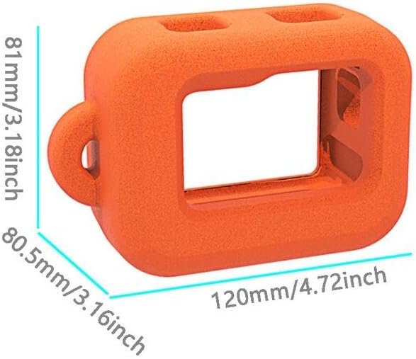 Orange Floaty Case for Insta360 Ace Pro/Insta360 Ace Camera,Diving Floating Protective Cover for Insta360 Ace Pro/Insta360 Ace