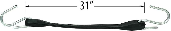 US Cargo Control 31" Rubber Tarp Strap - Box of 50