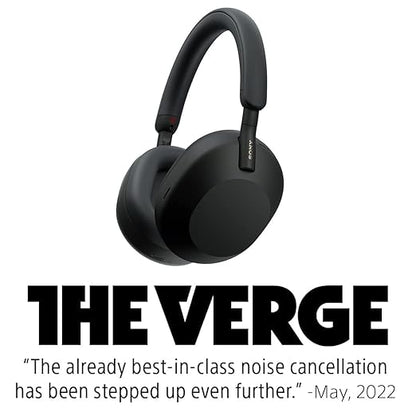 Sony WH-1000XM5 Premium Noise Canceling Headphones (Silver) with Free WF-C700N Truly Wireless Noise Canceling Earbuds (Black)