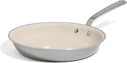 Made In Cookware - 10" Ceramic Non Stick Frying Pan (Stainless Handle) - 5-Ply Stainless Clad with Stay-Cool Handle - Professional Cookware