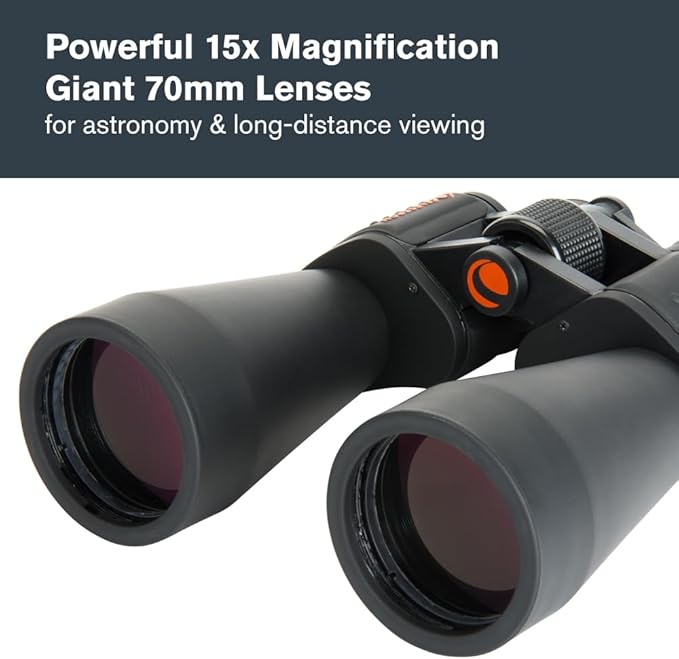 Celestron SkyMaster 12x60 Binoculars – Wide-Field Long-Range and Astronomy Binoculars – Includes Carrying Case – Multi-Coated Optics
