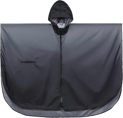 SaphiRose Unisex Rain Poncho Waterproof Raincoat Hooded for Adults Women with Pockets