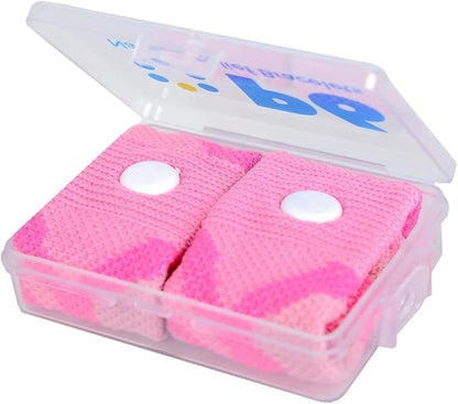 P6 Health Original Natural Anti-Nausea Relief Motion Car Sea Sickness Relief Wrist Bands for Adults (1 Pack, Pink)