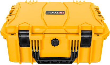 Eylar 18" Intact Series Hard Camera Case, Lightweight and Durable Stacker Design with Foam (Yellow)