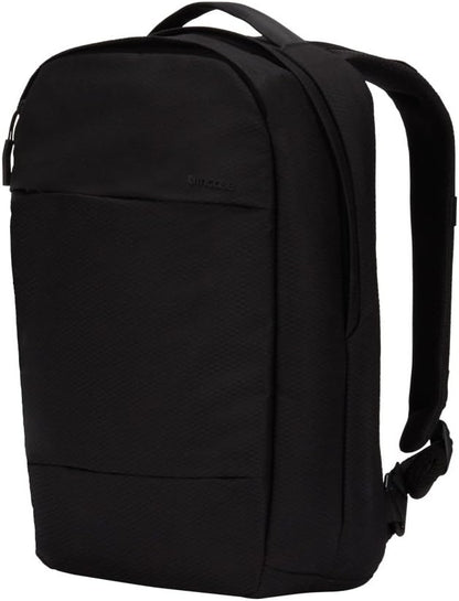 Incase Compact City Backpack with Diamond Ripstop – 18L Everyday Travel Tech Backpack and Laptop Bag for Work or School – Three Pockets, 16” Padded Laptop Sleeve, Quick Access Pocket – Black