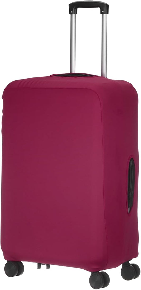 uxcell Travel Luggage Cover, Washable Suitcase Covers for Luggage Anti-scratch Suitcase Protector Elastic Baggage Protective, Fits 26-28 Inch Suit Case, Purple Red