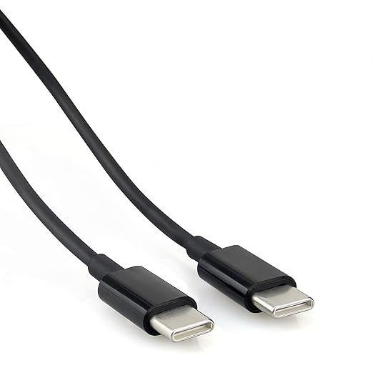 Smays USB C to USB C Cable 10-Pack Bulk, 3ft Type C Charging and Data Cord Multipack Black