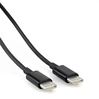 Smays USB C to USB C Cable 10-Pack Bulk, 3ft Type C Charging and Data Cord Multipack Black