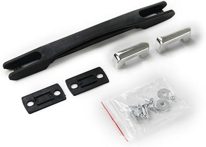 Suitcase Handle Replacement, Plastic Spare Strap Handle Grip Replacement Part Black for Luggage Case Repair (B019)