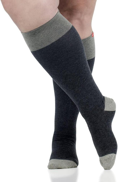 VIM & VIGR Cotton Graduated Compression Socks
