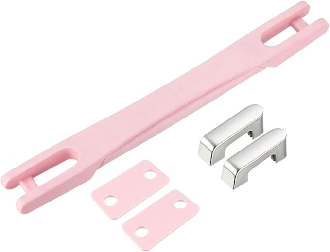 uxcell Luggage Handle, 220mm Long Strap Grip Replacement for Suitcase Case Pink