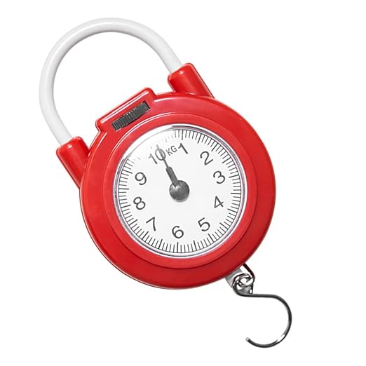 Compact Travel Scale for Luggage Smart Suitcase Weight Scale Hook Handheld for Kitchen and Outdoor Use